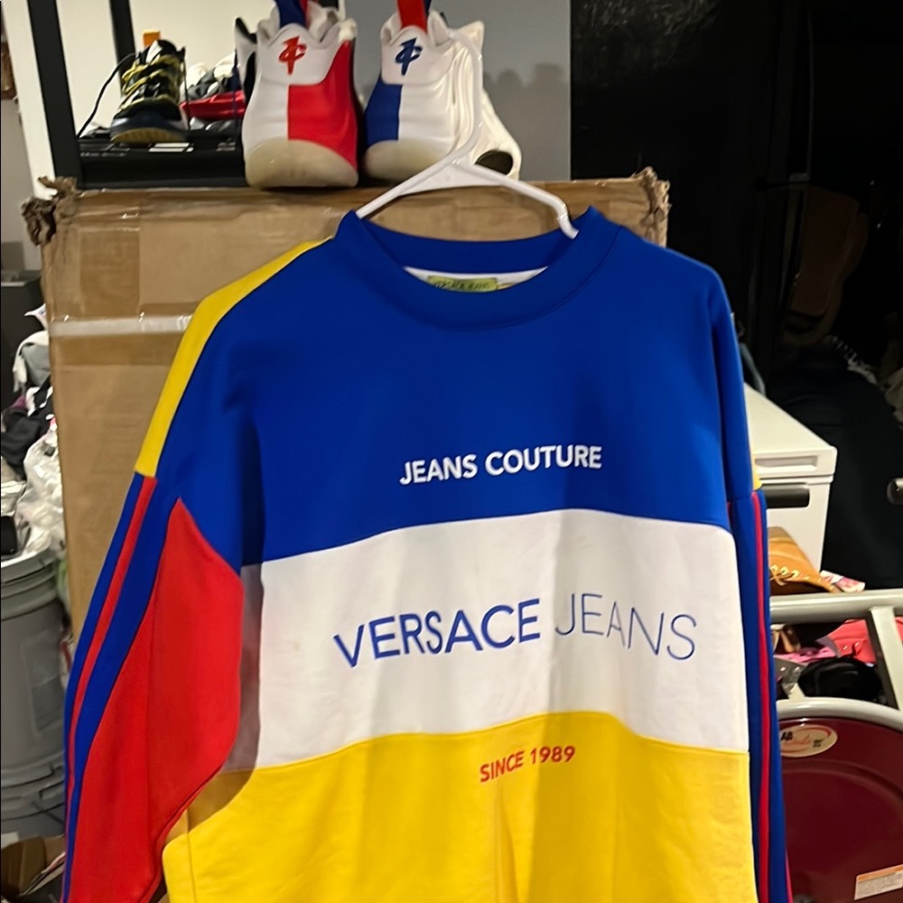 Versace Jeans Couture Colorblock Sweatshirt